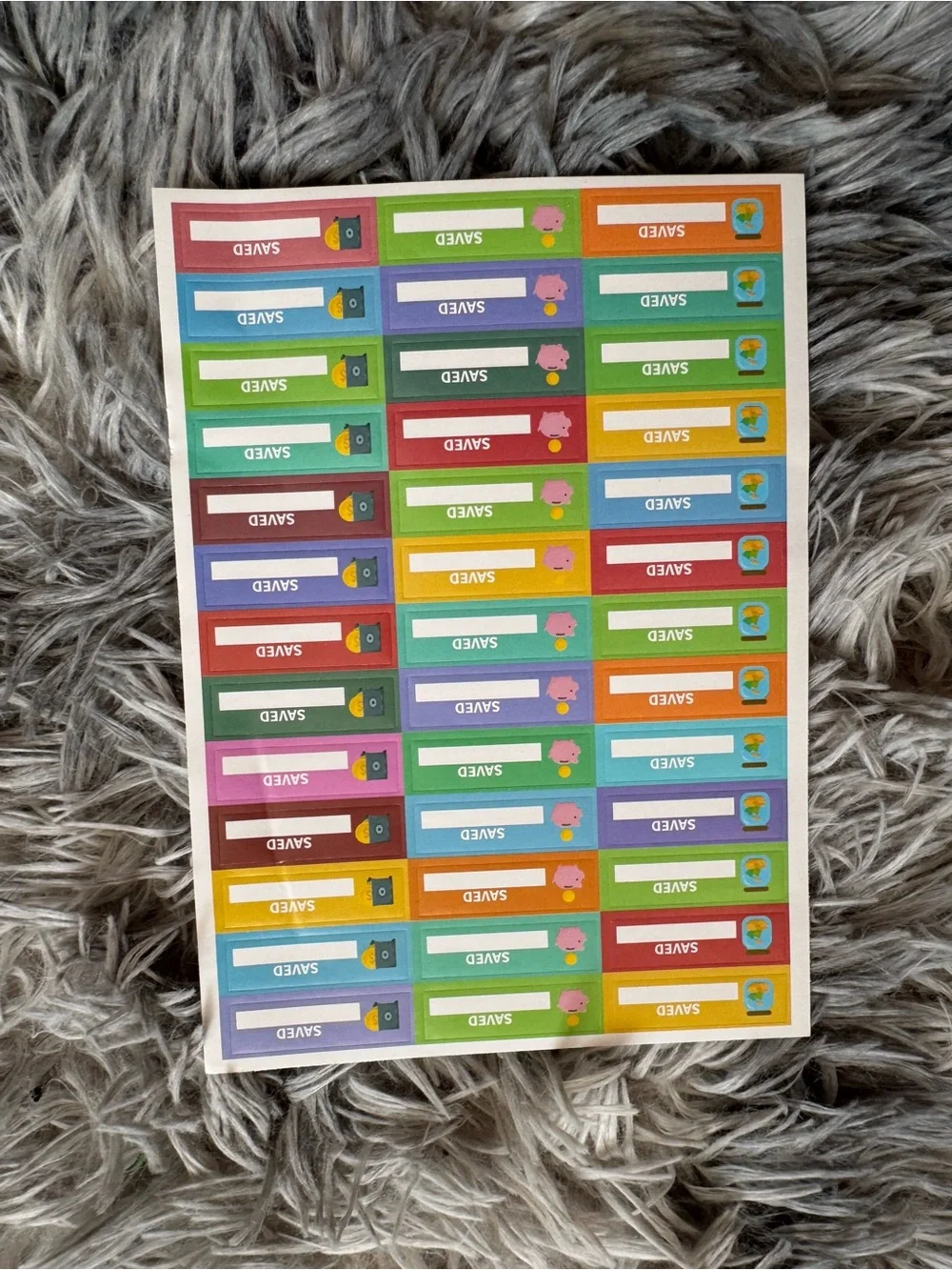 Planner Sticker Sheets - 6 packs